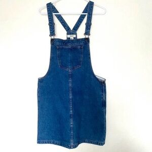 Blue Denim Overall👖Dress Skirt